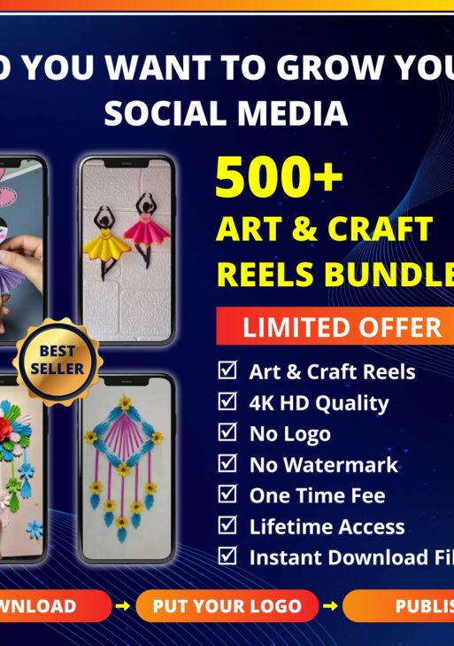 9000+ Art And Craft Reels Bundle