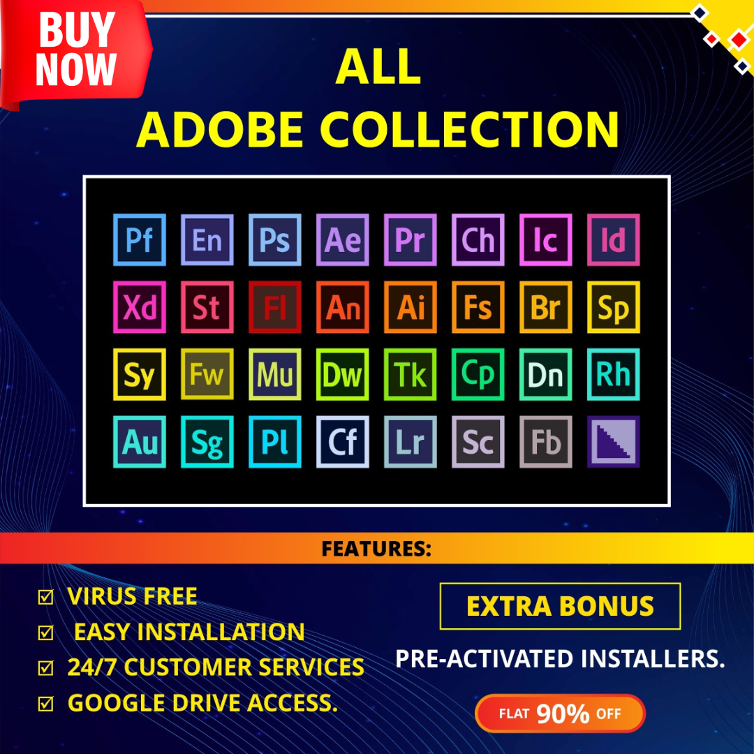 All Adobe Collection – 2024 New Version - TechWrd